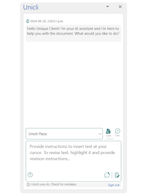 Unicli For Word - 1 Overview (v 1.0.8)
