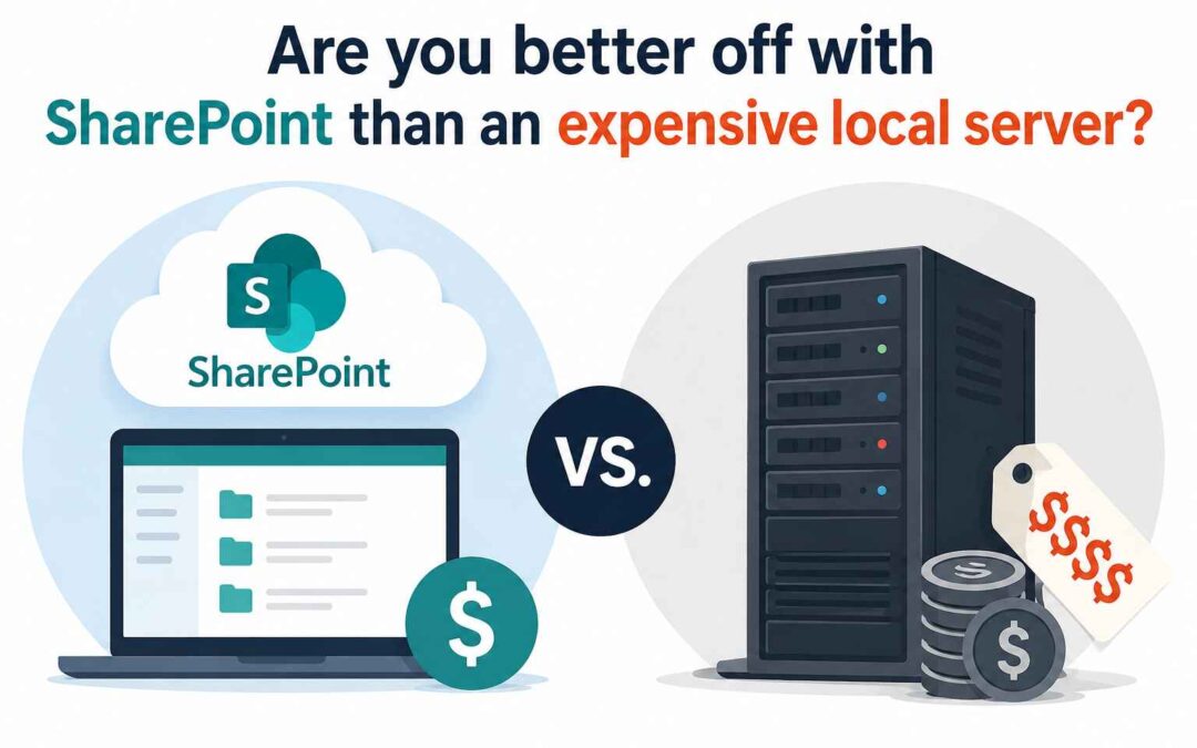 Why Property Management Companies Are Often Better Off With SharePoint Than Expensive Local Servers