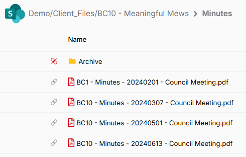 Minutes-folder-structure-option-2