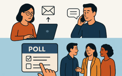 Efficient Decision Making Between Meetings