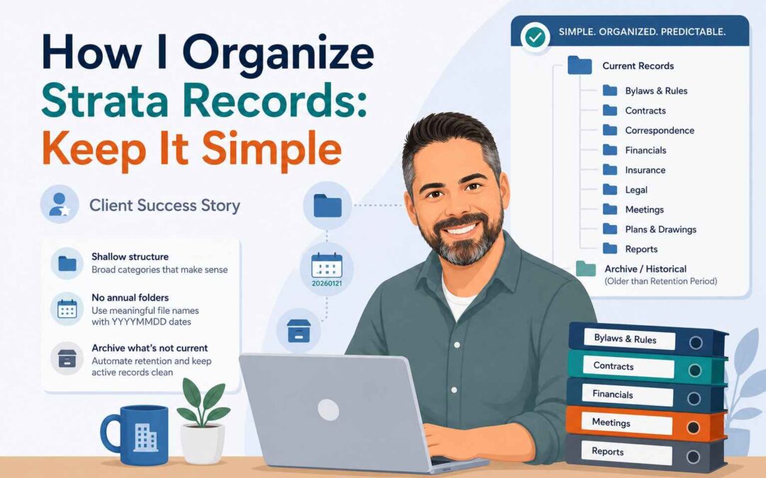 How I Organize Strata Records: Keep It Simple