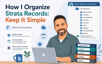 How I Organize Strata Records: Keep It Simple