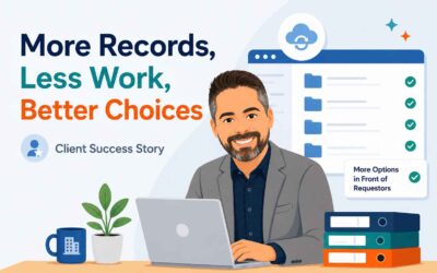 More Records, Less Work, Better Choices