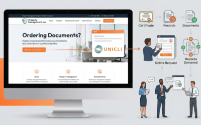 Forms Request Page to Direct Customers to Unicli